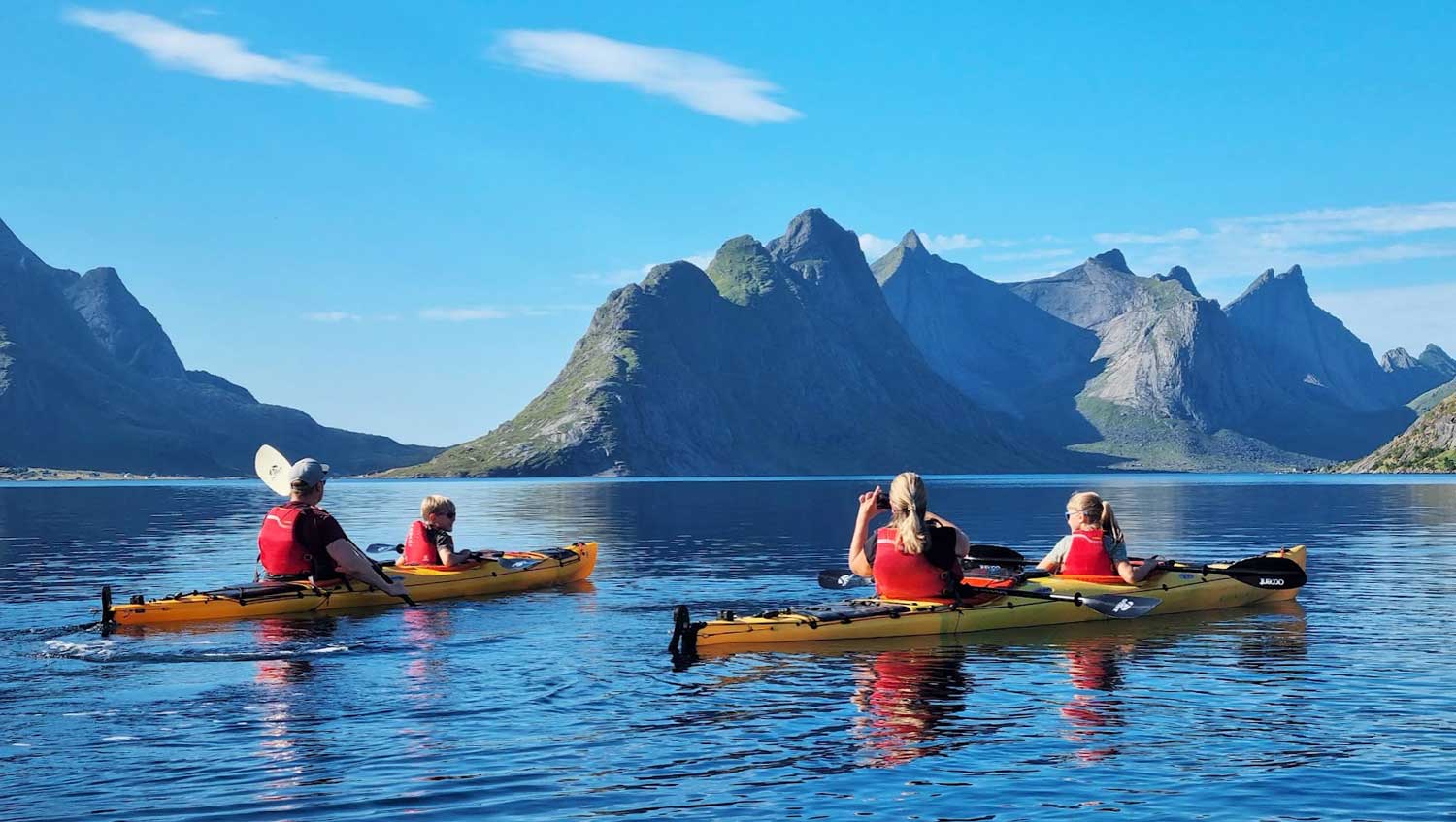 Reinefjord landscape