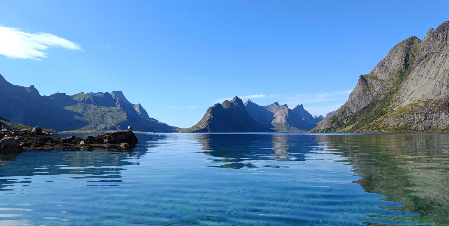 Reinefjord landscape