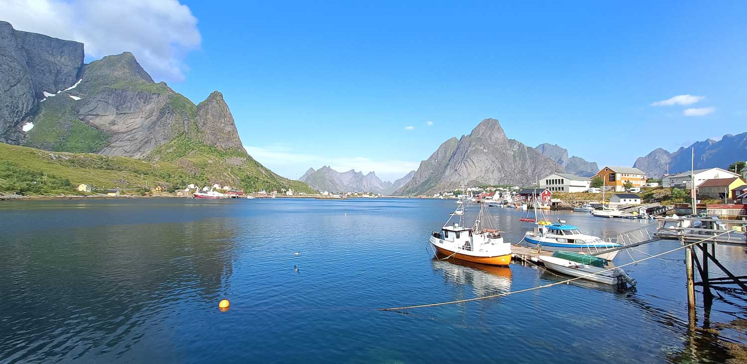 Reinefjord landscape