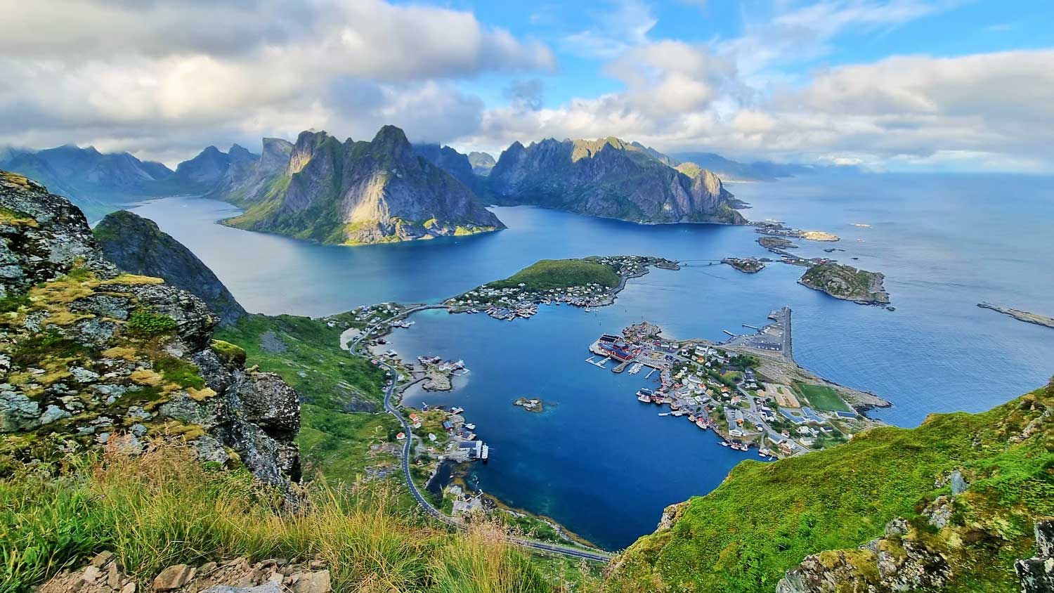 Reinefjord landscape